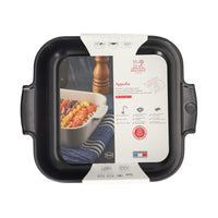 Peugeot - Fuente para horno Appolia cuadrada de 36 cm de pizarra. Fuente para horno Peugeot