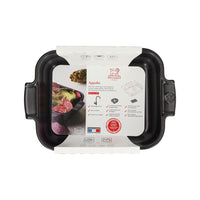 Peugeot - Fuente de horno rectangular Appolia 25 cm pizarra Peugeot