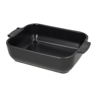 Peugeot - Fuente de horno rectangular Appolia 25 cm pizarra Peugeot
