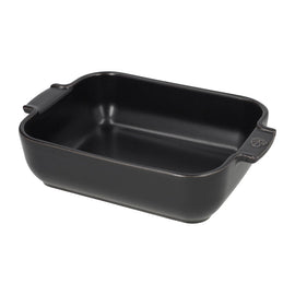 Peugeot - Fuente para horno Appolia rectangular 25 cm pizarra Peugeot - Fuente de horno rectangular Appolia 25 cm pizarra Peugeot