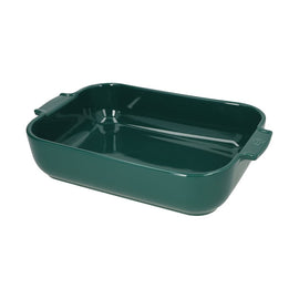 Peugeot - Fuente de horno Appolia rectangular 36 cm verde bosque Peugeot - Fuente de horno rectangular Appolia 36 cm verde bosque Peugeot