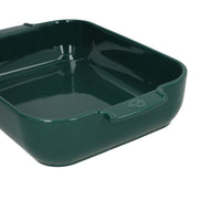 Peugeot - Fuente de horno rectangular Appolia 40cm verde bosque Peugeot