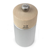 Peugeot - Línea Molinillo de pimienta aluminio natural 12cm Molinillo de pimienta Peugeot