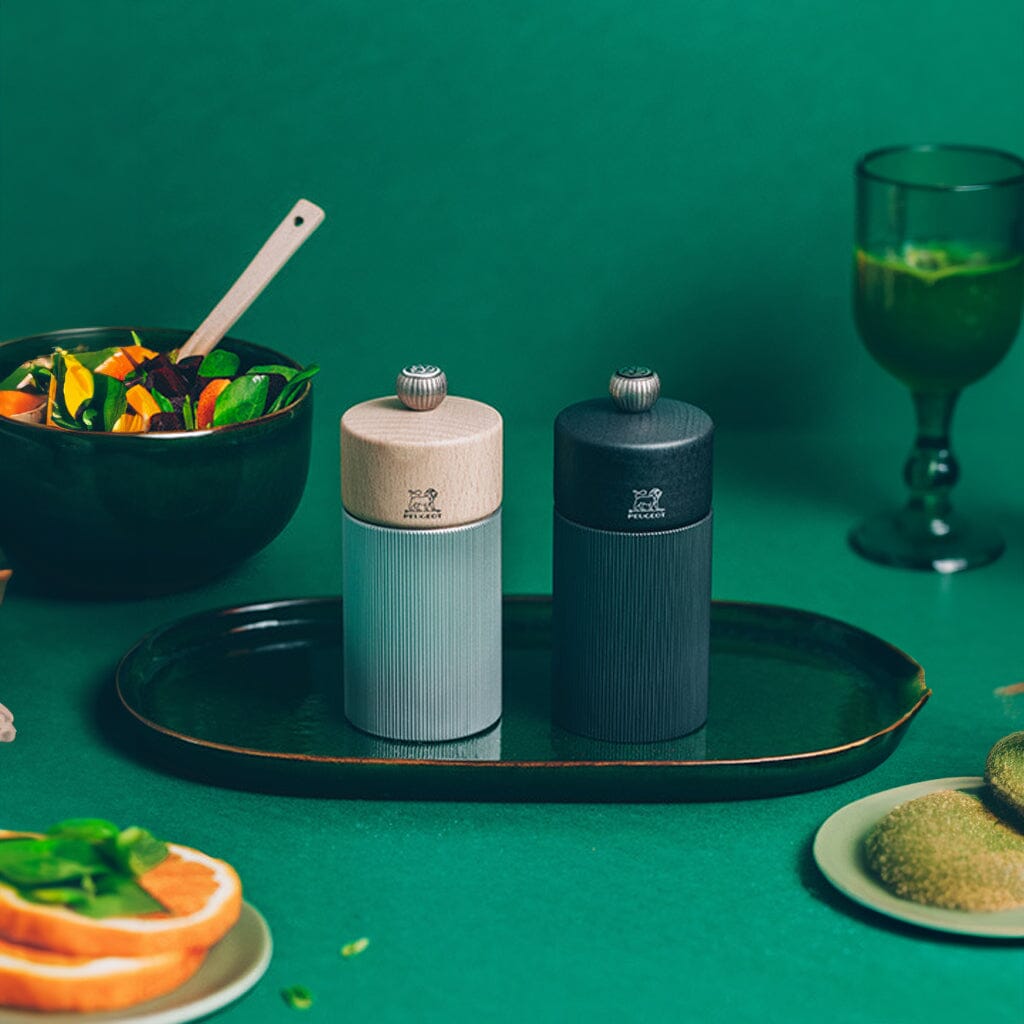 Peugeot - Línea Molinillo de pimienta aluminio natural 12cm Molinillo de pimienta Peugeot