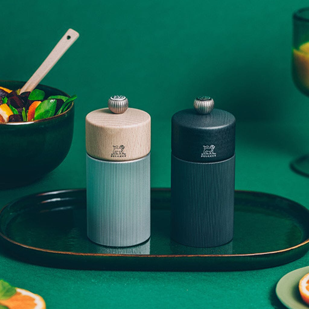 Peugeot - Línea Molinillo de sal aluminio natural 12cm Molinillo de sal Peugeot