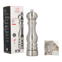 Peugeot - Molinillo de sal Paris Chef de acero inoxidable de 22 cm u'select NL Peugeot