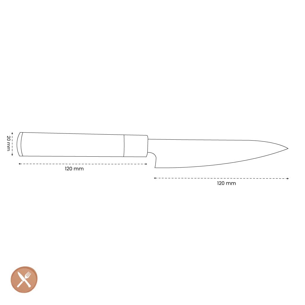 Satake - Cuchillo mondador Ame 12 cm Satake