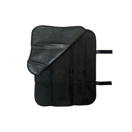 Rollo de cuchillos Satake en ante para 6 cuchillos Estuche para cuchillos Satake en ante para 6 cuchillos Estuche para cuchillos Satake