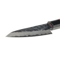 Shinrai Japan - Cuchillo de pelar Kurayami Damasco 9 cm Cuchillo de pelar Shinrai Japan