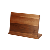 Bloque magnético para cuchillos de una cara de Shinrai Japón - Bloque magnético para cuchillos de madera de acacia Shinrai Japón