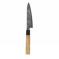 Shinrai Japan - Cuchillo de pelar Takumi Kaza Damasco Cuchillo de pelar 13 cm Shinrai Japan