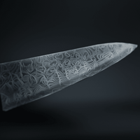 Shinrai Japan - Cuchillo de pelar Takumi Kaza Damasco Cuchillo de pelar 9 cm Shinrai Japan
