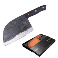 Cuchillos Shinrai - Juego de 3 cuchillos negros + tabla de cortar con tabla de cortar.