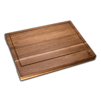 Cuchillos Shinrai - Juego de 3 cuchillos negros + tabla de cortar con tabla de cortar.