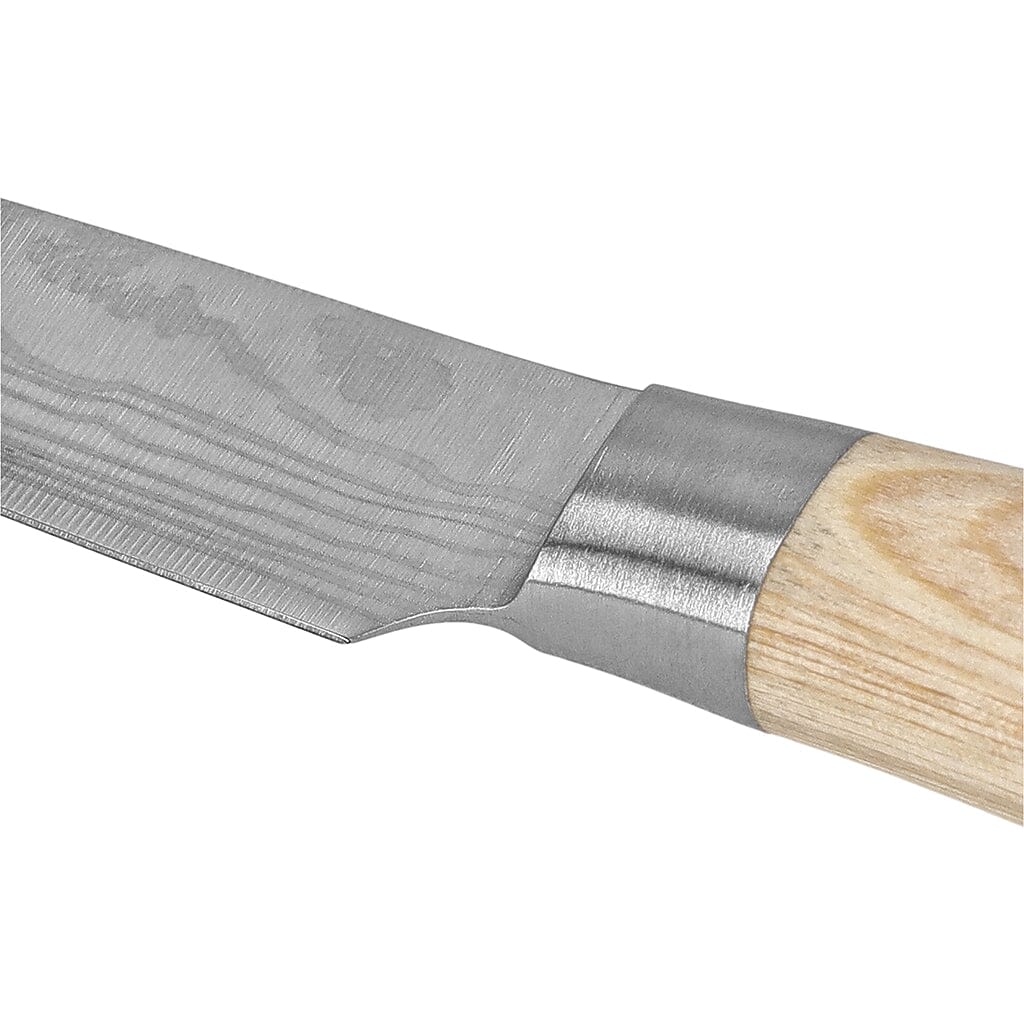 Cuchillos Shinrai - Cuchillo de pelar con estampado Akari Damascus Cuchillo de pelar de 8 cm Cuchillos Shinrai