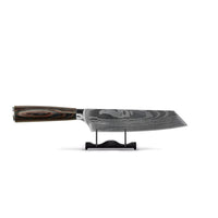 Cuchillos Shinrai - Juego de cuchillos de 2 piezas con estampado de Damasco - Kiritsuke + Cuchillo pelador Juego de cuchillos Shinrai
