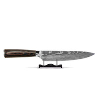 Cuchillos Shinrai - Cuchillo de chef con estampado de Damasco de 20 cm Cuchillo de chef Shinrai