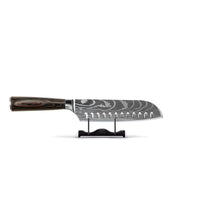 Cuchillos Shinrai - Santoku Estampado Damasco 18 cm Cuchillo Santoku Cuchillos Shinrai