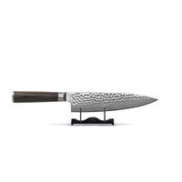 Cuchillos Shinrai - Juego de cuchillos de Damasco martillado BR de 5 piezas + Bloque de cuchillos de doble filo Cito Juego de cuchillos con bloque Cuchillos Shinrai