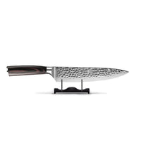 Série Hammered Stainless Steel - Ensemble de couteaux 3 pièces