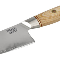 Juego de cuchillos Shinrai - Hikari Damascus de 2 piezas - Cuchillo de chef + cuchillo para pelar. Juego de cuchillos Shinrai.