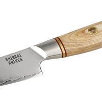 Couteaux Shinrai - Coffret 2 pièces Hikari Damascus - Santoku + Couteau d'office