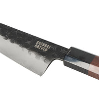 Cuchillos Shinrai - Kurayami Damasco Honesuki 15 cm Cuchillos Honesuki Shinrai