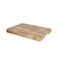 Tabla de cortar de fresno de lujo Shinrai Knives - Madera de grano final - 35 × 25 × 2,5 cm Tabla de cortar de madera Shinrai Knives