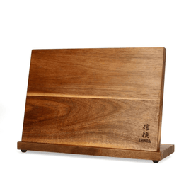 Bloque magnético para cuchillos de una cara - Madera de Acacia Shinrai Knives - Magnetisch Messenblok Enkelzijdig - Acaciahout Magnetisch messenblok Shinrai Knives