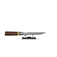 Couteaux Shinrai - Coffret Méga Bijoux Micarta - Ensemble complet de couteaux avec bloc, planche à découper et pierre à aiguiser