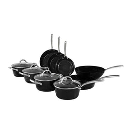 Cook & Pan - Batería de cocina exclusiva de 9 piezas Juego de sartenes Signature de 9 piezas de C&P