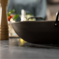 Skottsberg - Sartén Wok Wadjan de acero al carbono 33 cm Skottsberg
