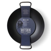 Skottsberg - Sartén Wok Wadjan de acero al carbono 33 cm Skottsberg
