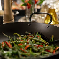Skottsberg - Sartén Wok Wadjan de acero al carbono 33 cm Skottsberg