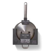 Sartén Skottsberg de acero inoxidable de 28 cm con tapa.