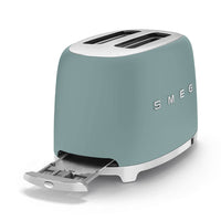 Smeg - Tostadoras | Verde esmeralda | Años 50 | Tostadora Smeg 2x2