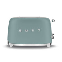 Smeg - Tostadoras | Verde esmeralda | Años 50 | Tostadora Smeg 2x2