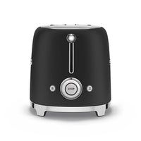 Smeg - Tostadoras | Negro mate | años 50 | Tostadora 2x2 Tostadora Smeg