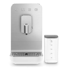 smeg - Máquina de café expreso | Blanco mate | Contemporáneo | cafetera automatica Smeg - Cafetera Espresso | Blanco Mate | Moderna | Cafetera Automática con Sistema de Leche | Cafetera Espresso Automática Smeg