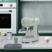 Smeg - Cafetera espresso | Negra | Años 50 | Cafetera espresso manual Cafetera espresso manual Smeg