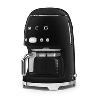 Cafetera de filtro Smeg | Negra | Años 50 | Cafetera de filtro Cafetera de filtro Smeg