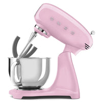 Smeg - Procesador de alimentos | Rosa | Años 50 | Procesador de alimentos a todo color Procesador de alimentos Smeg