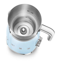 Espumador de leche Smeg | Azul pastel | Años 50 | Espumador de leche de inducción Espumador de leche Smeg