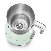 Espumador de leche Smeg | Verde agua | Años 50 | Espumador de leche de inducción Espumador de leche Smeg
