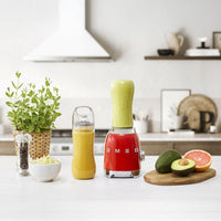 Smeg - Mini Licuadora | Rojo | Década de 1950 | Batidora de Mesa LICUADORA PERSONAL Licuadora Smeg
