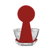 SMEG - Báscula digital de cocina roja de los años 50 Smeg