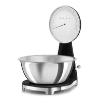 Báscula digital SMEG, báscula de cocina negra de los años 50 Smeg