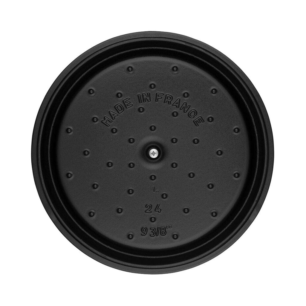 Staub - Cazuela baja de 28 cm, color negro.