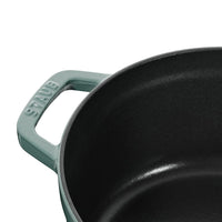 Staub - Cocotte redonda 24 cm - eucalipto Staub