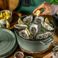 Staub - Cocotte redonda 24 cm - eucalipto Staub